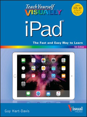 cover image of Teach Yourself VISUALLY iPad